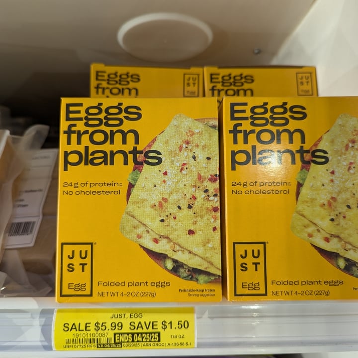 photo of JUST Egg 4-Folded Plant Eggs shared by @catalina94530 on  08 Apr 2025 - review