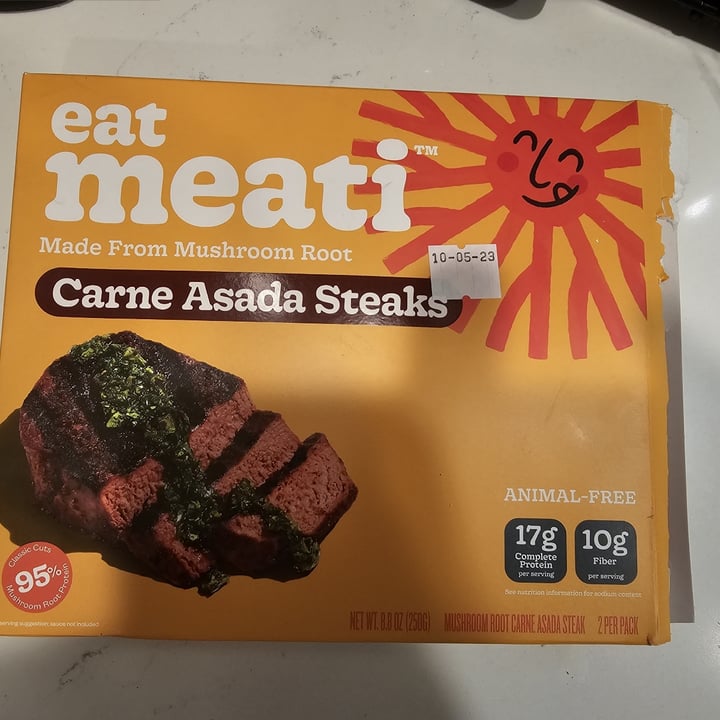 photo of Meati Carne Asada Steaks shared by @marna426 on  28 Sep 2023 - review