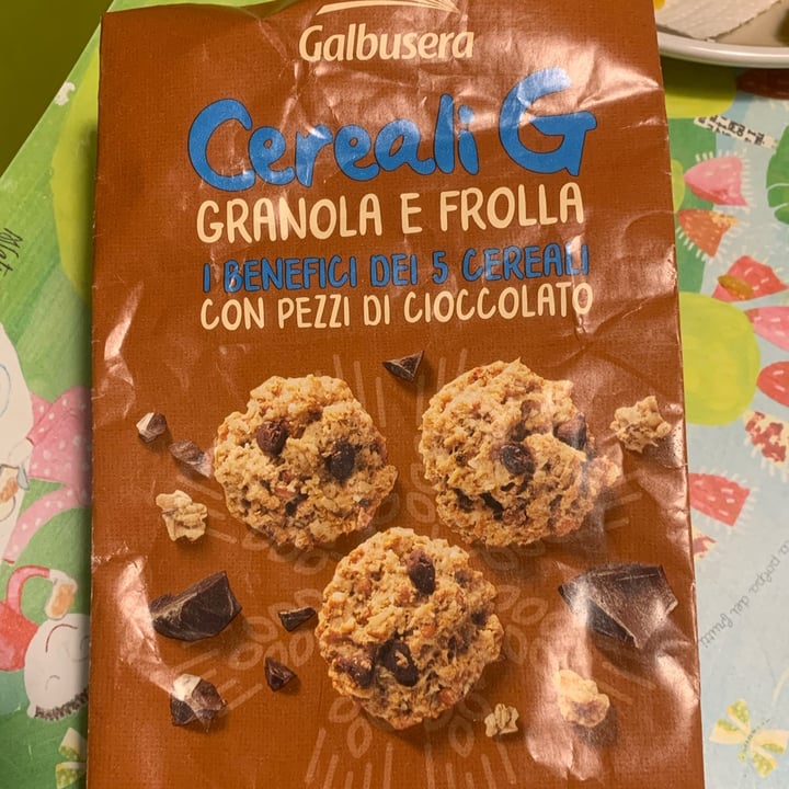 photo of Galbusera Cereali G Granola e Frolla - Cioccolato e 5 Cereali shared by @mamaddi on  07 Mar 2024 - review