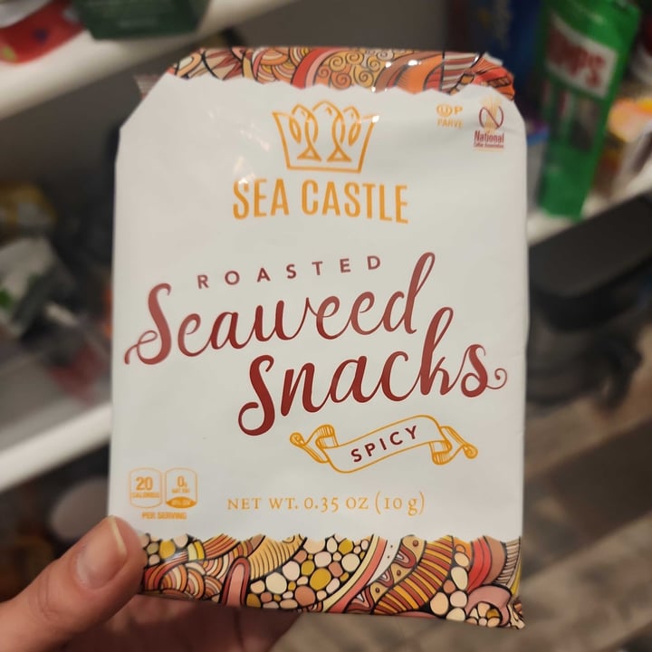 photo of Sea castle Roasted Seaweed Snack Spicy shared by @taifitcast on  24 Sep 2023 - review