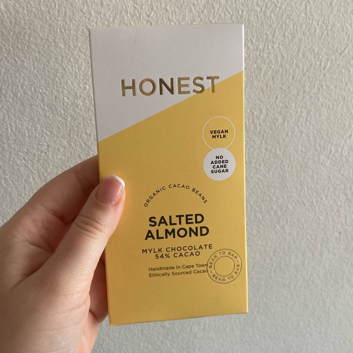 photo of Honest Chocolate Salted Almond shared by @catherinews on  27 Sep 2023 - review