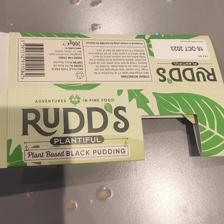 photo of Rudd's Black Pudding shared by @bibi51 on  06 Oct 2023 - review