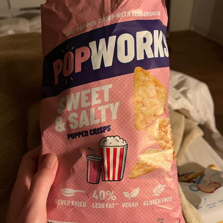 photo of Pop works Pop works, Sweet And Salty Pop Crisps shared by @nikivisser on  14 Nov 2023 - review