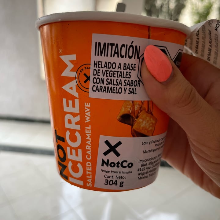 photo of Not Co NOT ICE CREAM - SALTED CARAMEL WAVE shared by @its-dafne-vitch on  26 Mar 2024 - review
