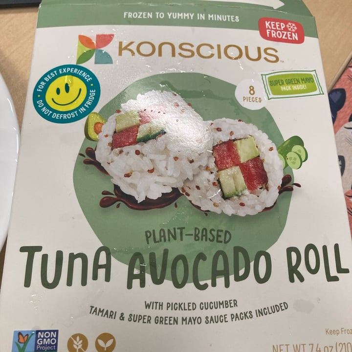 photo of Konscious Tuna Avocado Roll shared by @aprilflowers on  31 Jul 2025 - review