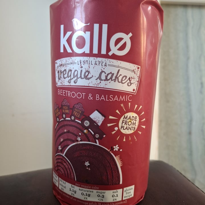 photo of Kallo Beetroot Veggie Cakes shared by @krista9202 on  20 Nov 2024 - review