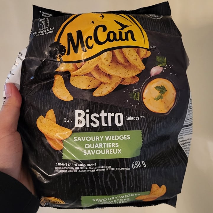 photo of McCain Style Bistro Selects Savoury Wedges shared by @all1za on  07 Mar 2024 - review
