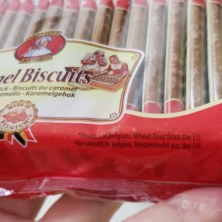 photo of Pâtisserie Mathéo Caramel Biscuits shared by @vrgvegana on  14 Apr 2024 - review