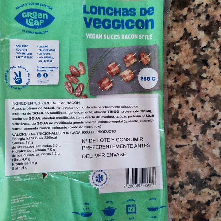 photo of Green leaf lonchas veggicon shared by @georgina722 on  21 Jun 2025 - review