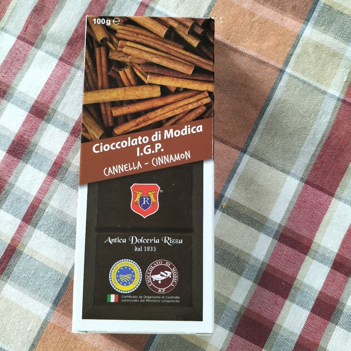 photo of Antica dolceria rizza Cioccolato di Modica I. G. P. Cannella shared by @zago on  01 Mar 2024 - review