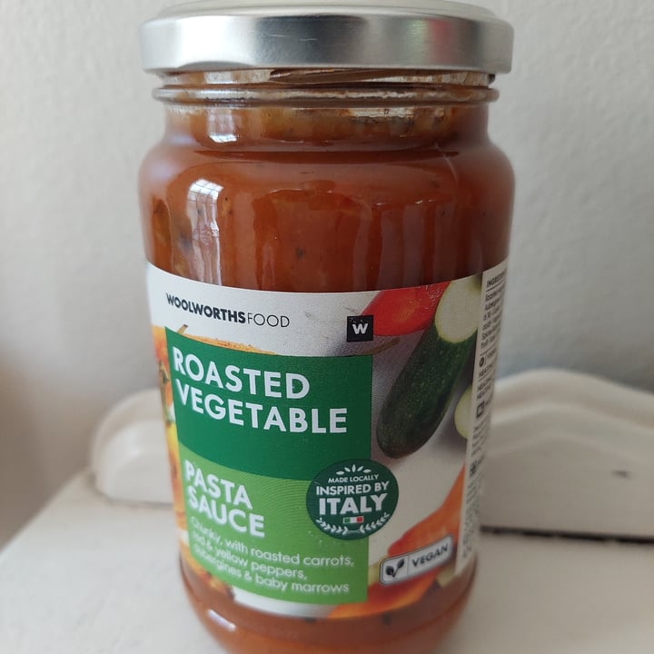 photo of Woolworths Food Roasted vegetable pasta sauce shared by @hippiegirl on  10 Oct 2023 - review