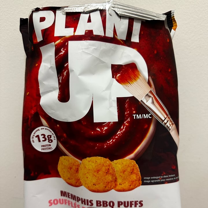 photo of Plant Up Memphis Bbq Puffs shared by @eclectic on  15 Aug 2024 - review
