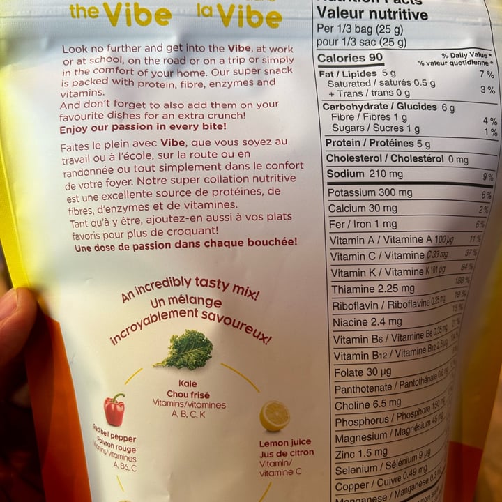 photo of Vibe Crunchy kale cheesy delight shared by @maryanarch on  16 Apr 2024 - review