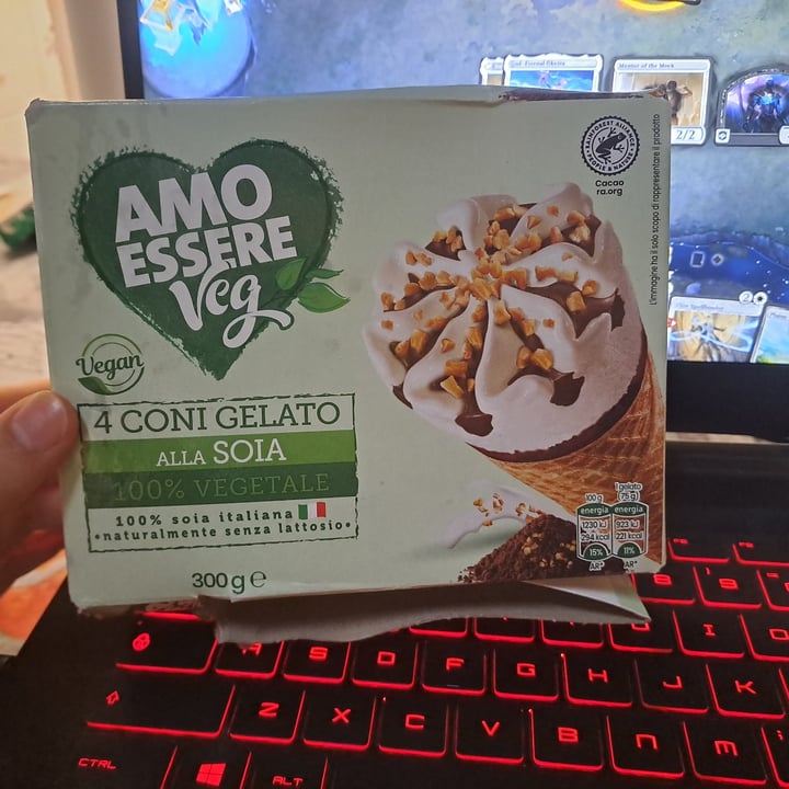 photo of Amo Essere Veg 4 coni gelato alla soia shared by @kristhesfiguz on  29 Aug 2023 - review