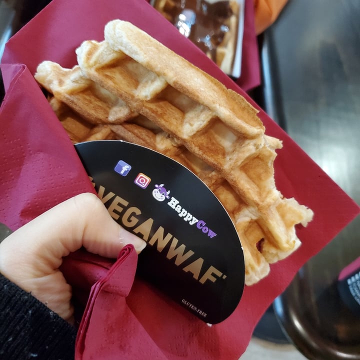 photo of Veganwaf' Vegan Waffle shared by @federicaimp on  07 Jan 2024 - review