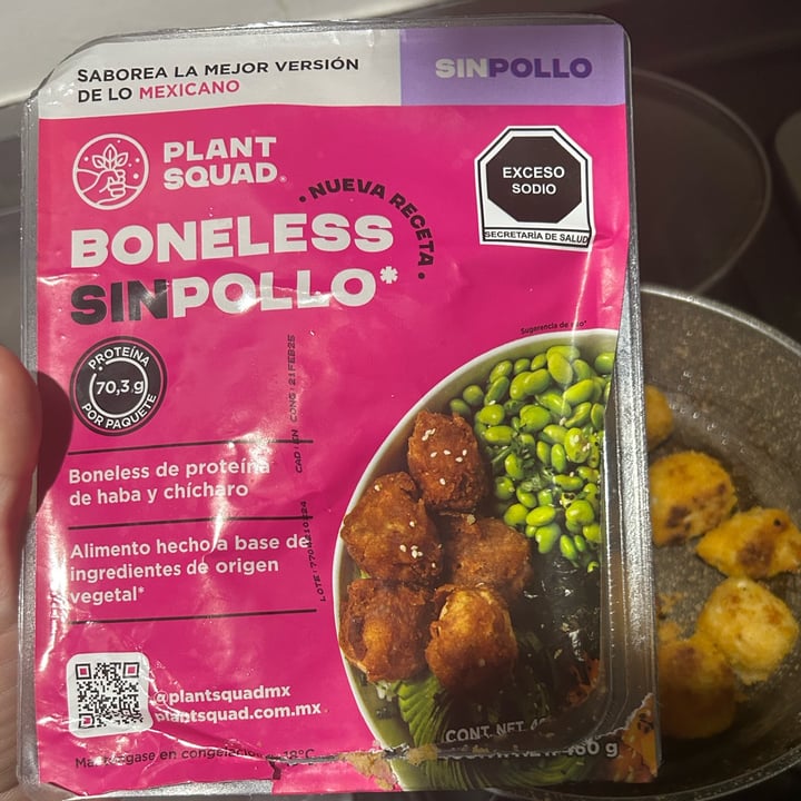 photo of Plant Squad Boneless Sin Pollo shared by @miliro on  23 Mar 2024 - review