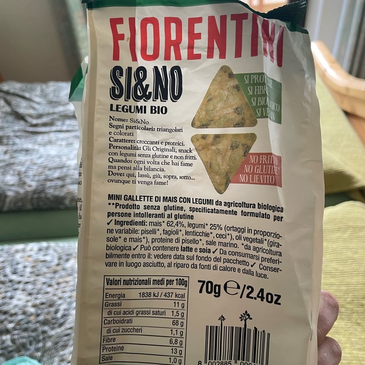 photo of Fiorentini Bio Gallette Con Legumi shared by @deborahdevi on  11 Jun 2024 - review