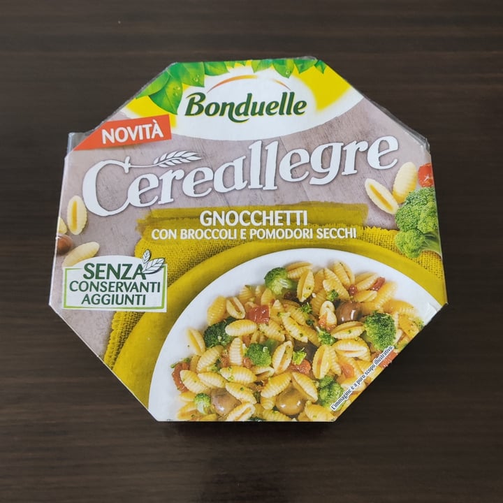 photo of Bonduelle Cereallegre Gnocchetti con Broccoli e Pomodori Secchi shared by @vluca on  18 Oct 2023 - review