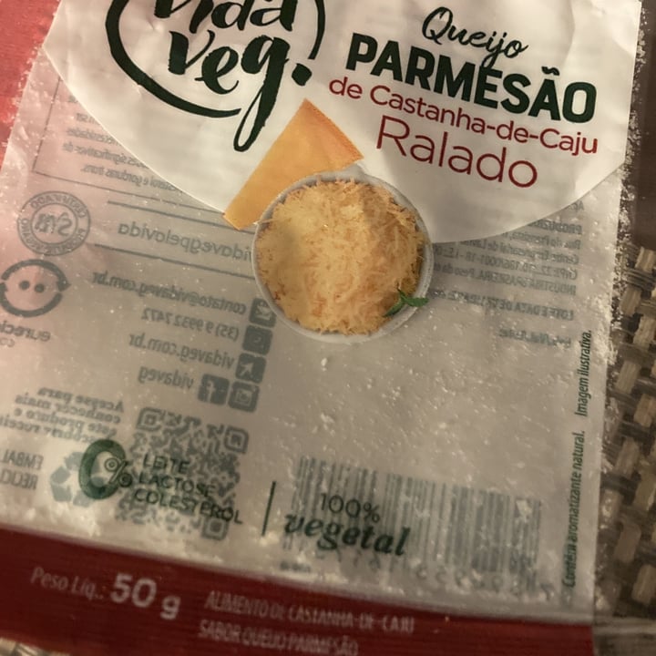 photo of Vida Veg queijo ralado shared by @paulabenevides on  22 Oct 2023 - review