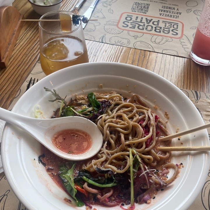 photo of Momotaro Ramen Bar Patio Bellavista vegan miso ramen shared by @mahe on  27 Oct 2023 - review