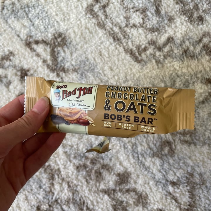 photo of Bob's Red Mill Peanut Chocolate & Oats Bob’s Better Bar shared by @claudiad on  02 Oct 2024 - review