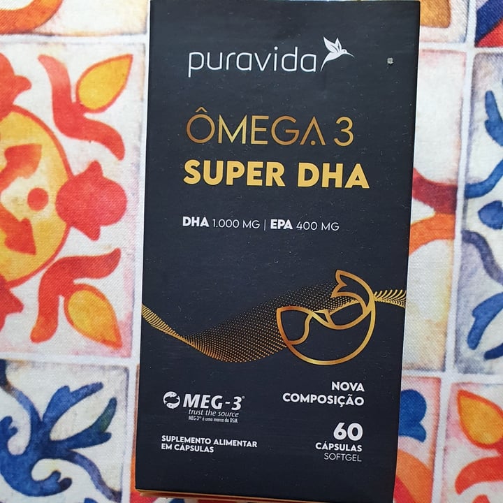photo of Pura vida vegan Vegan Ômega 3DHA shared by @jzanusso on  01 Jun 2024 - review
