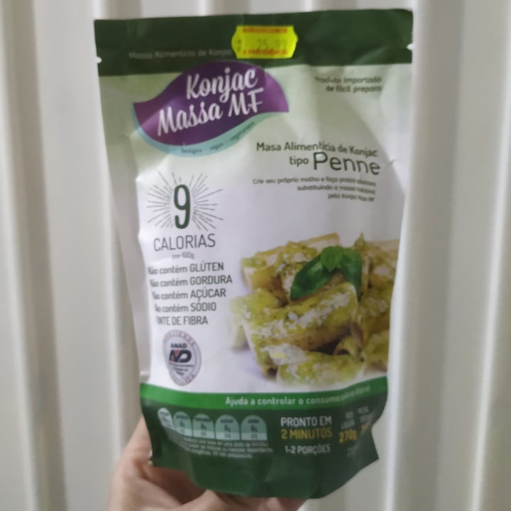 photo of Konjac MASSA DE KONJAC TIPO PENNE shared by @cassiot on  03 May 2024 - review