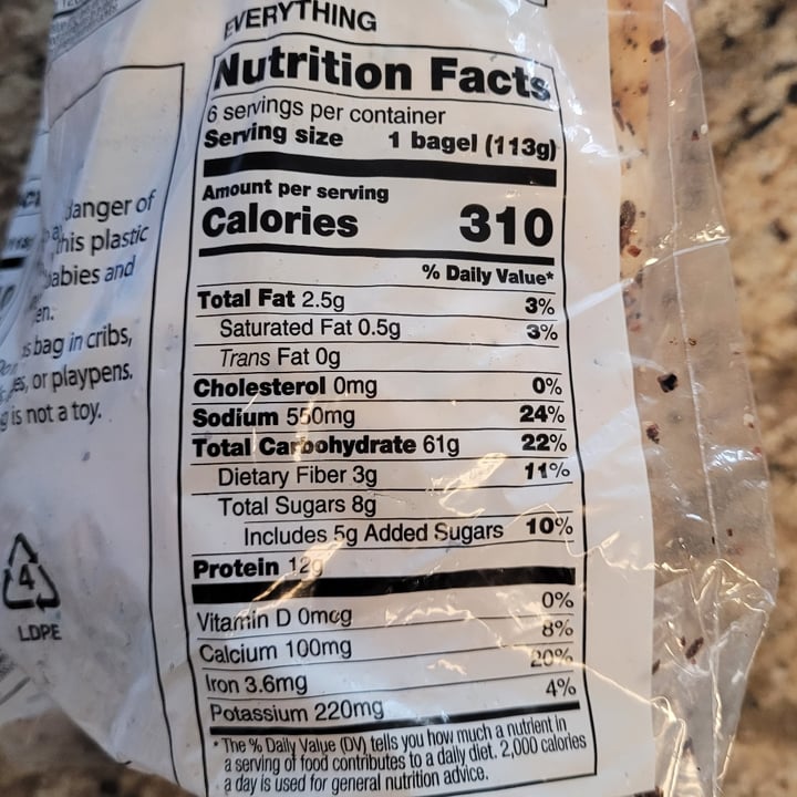photo of Kirkland Everything Bagels shared by @yourfriendjen on  15 Aug 2025 - review