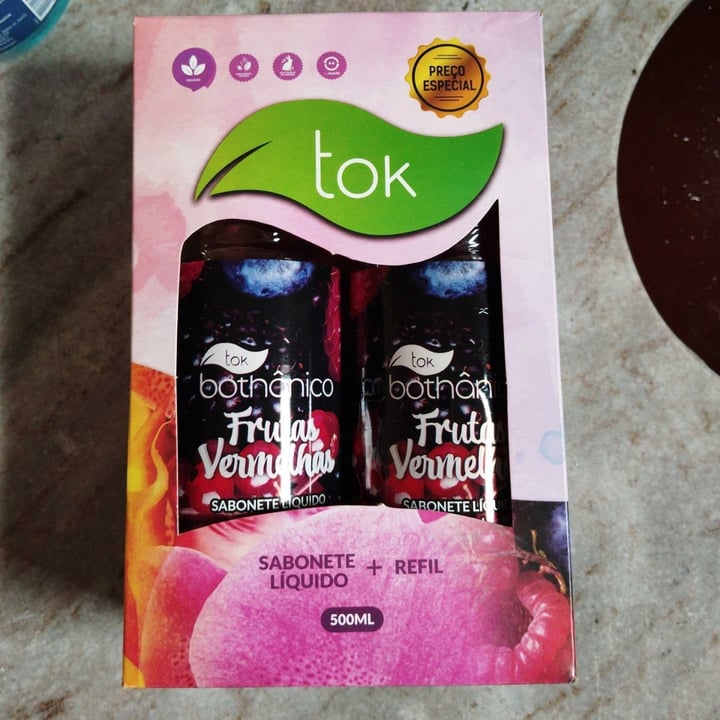 photo of TokBothanico sabonete líquido Frutas Vermelhas shared by @ribeirohelena on  19 Feb 2024 - review