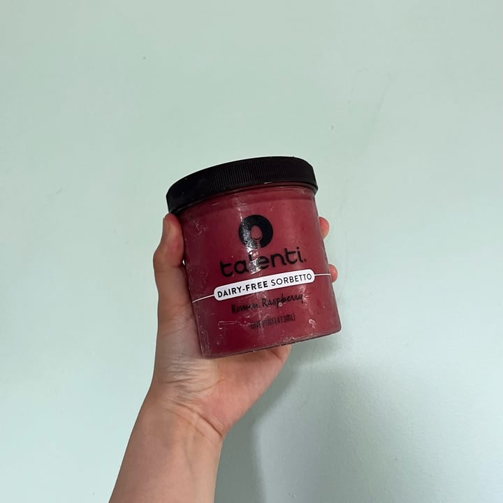 photo of Talenti Gelato Dairy Free Roman Raspberry Sorbetto shared by @oliviazheng on  29 May 2024 - review