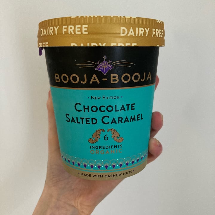 photo of Booja-Booja salted caramel ice cream shared by @cheapsoybean on  12 Jul 2025 - review