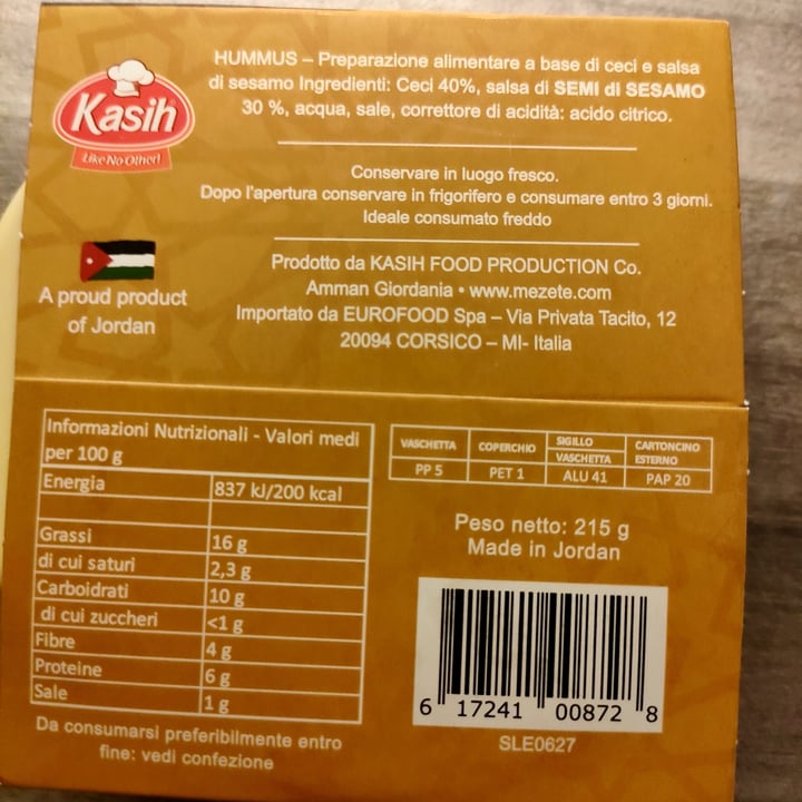 photo of Kasih Mézete Gourmet Hummus shared by @irene80 on  09 Oct 2025 - review