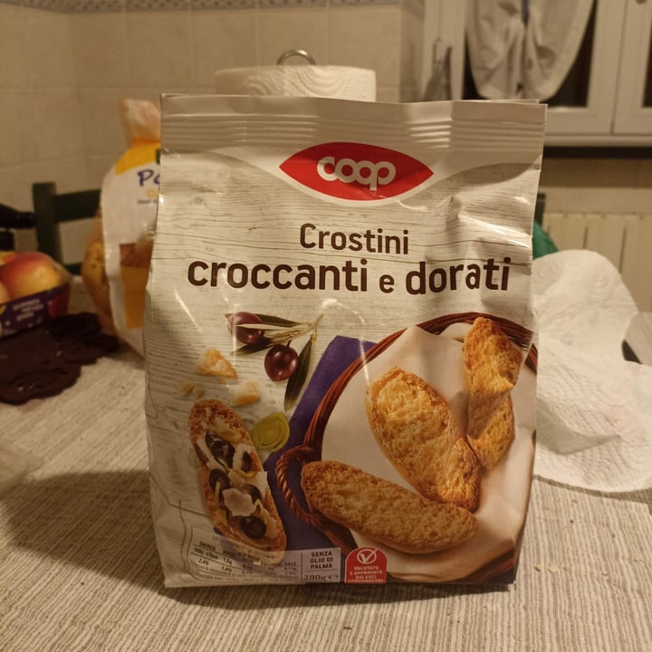 photo of Coop Crostini croccanti e dorati shared by @elena on  23 Sep 2023 - review