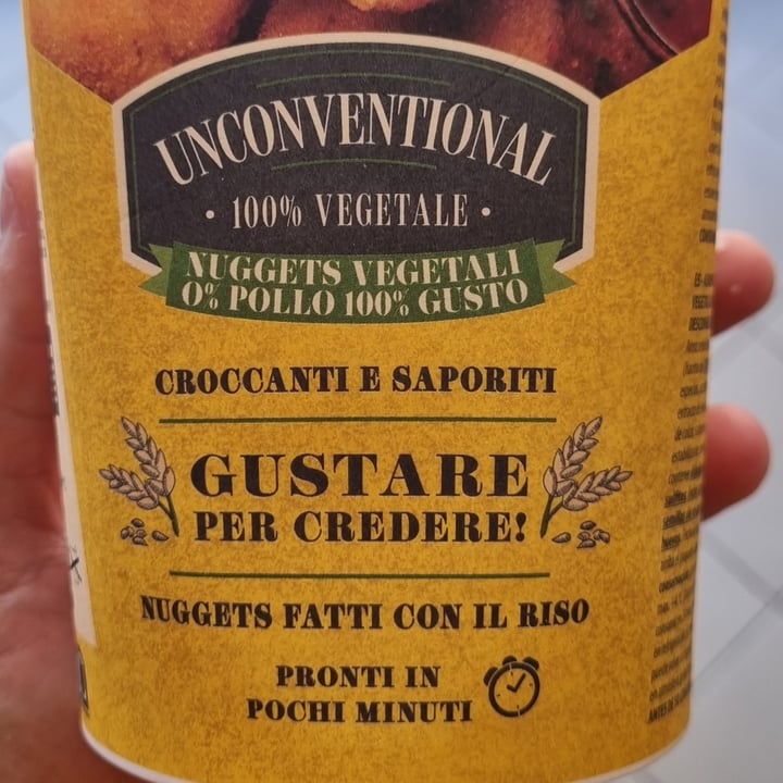 photo of Unconventional Nuggets Vegetali shared by @ugomau on  26 Aug 2023 - review