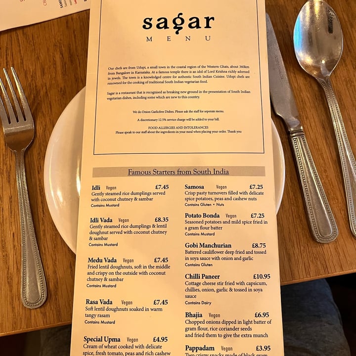 photo of Sagar Vegan & Vegetarian Restaurant Idli shared by @sianski on  27 Apr 2024 - review
