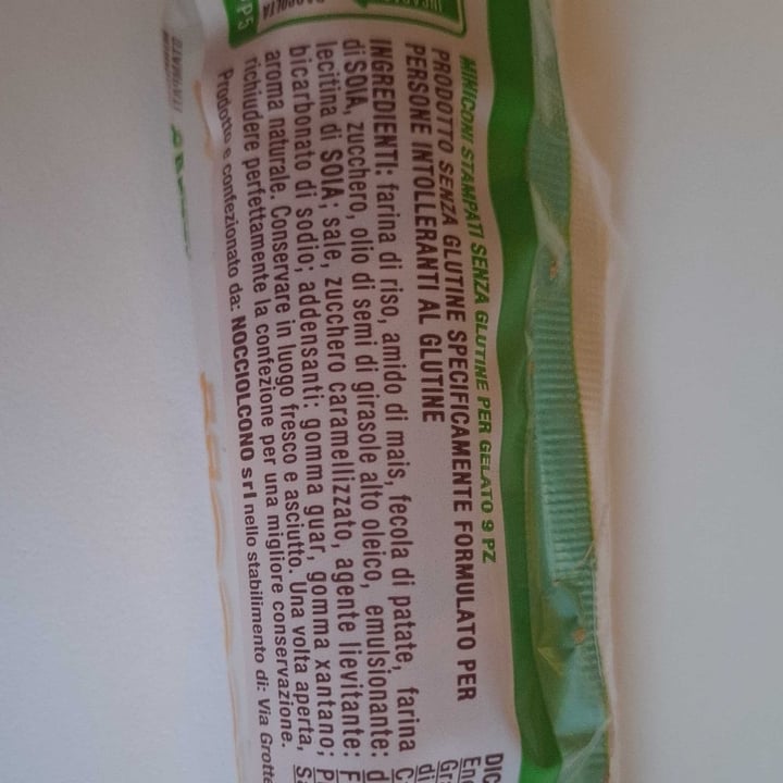 photo of Nocciolcono Mini coni per gelato shared by @darkessa on  18 Jul 2025 - review