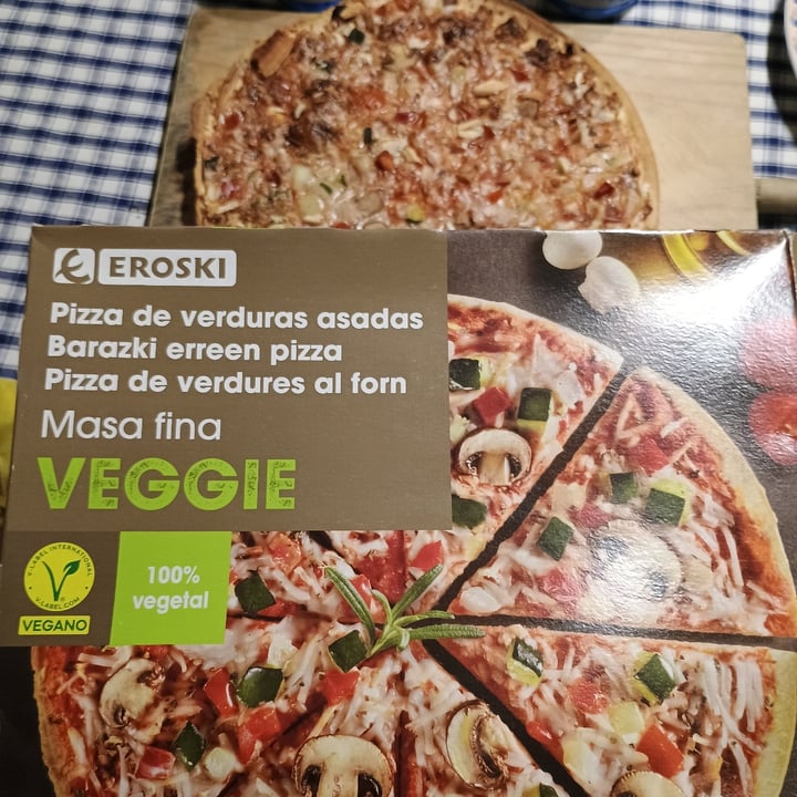 photo of Eroski pizza vegana shared by @pollimiotti on  21 Apr 2024 - review