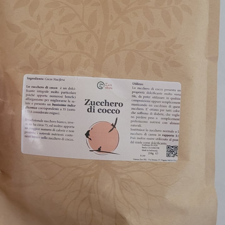 photo of Zenstore Zucchero di cocco shared by @clairenrouge on  01 Jul 2024 - review