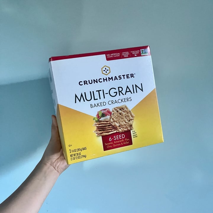photo of Crunchmaster Crunchmaster Multi-Grain Baked Crackers 6-Seed shared by @oliviazheng on  23 Jun 2024 - review