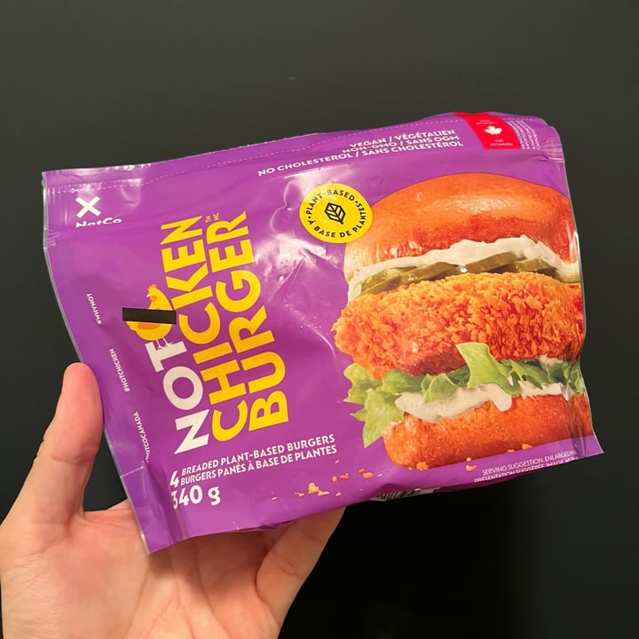 photo of Not chicken burger shared by @xdarrenx on  15 Oct 2023 - review
