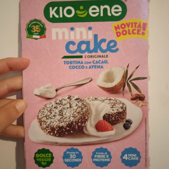 photo of Kioene kioene mini cake Tortina con cacao, cocco e avena shared by @acerorosso on  15 Nov 2023 - review