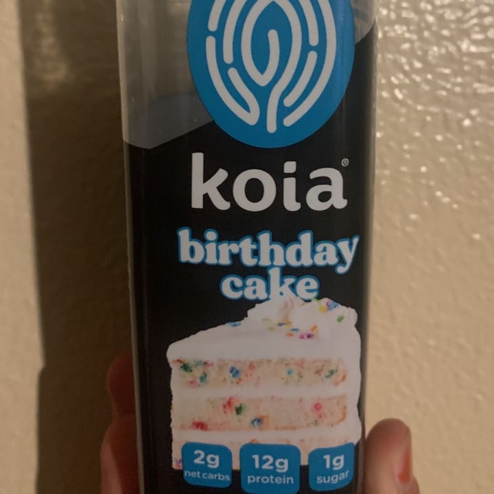 Koia Protein Koia Birthday Cake Review abillion
