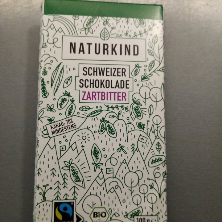 photo of Naturkind schweizer schokolade zartbitter shared by @passifloraincarnata on  21 Apr 2024 - review
