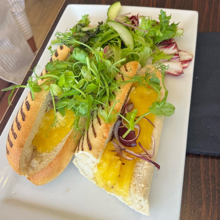 photo of Tattie Shack Farm Shop & The View At Monktonhill Restaurant Vegan Applewood And Red Onion Panini shared by @devon0 on  10 Aug 2025 - review