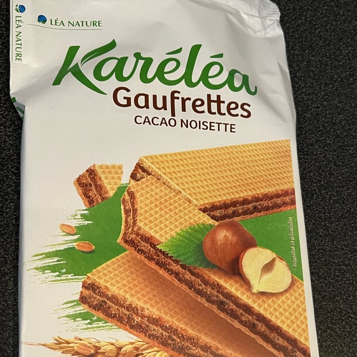 photo of Karéléa Gaufrettes Cacao Noisettes shared by @eeyoreblack on  24 Sep 2025 - review
