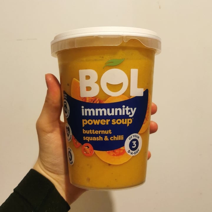 photo of BOL Butternut Squash & Chilli Immunity Boosting Power Soup shared by @arualtyrell on  22 Mar 2024 - review