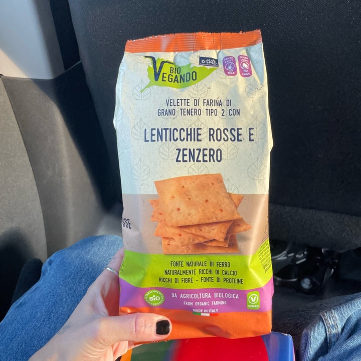 photo of Bio vegando Velette di farina di grano tenero con lenticchie rosse e zenzero shared by @clelialuisa on  29 Oct 2024 - review