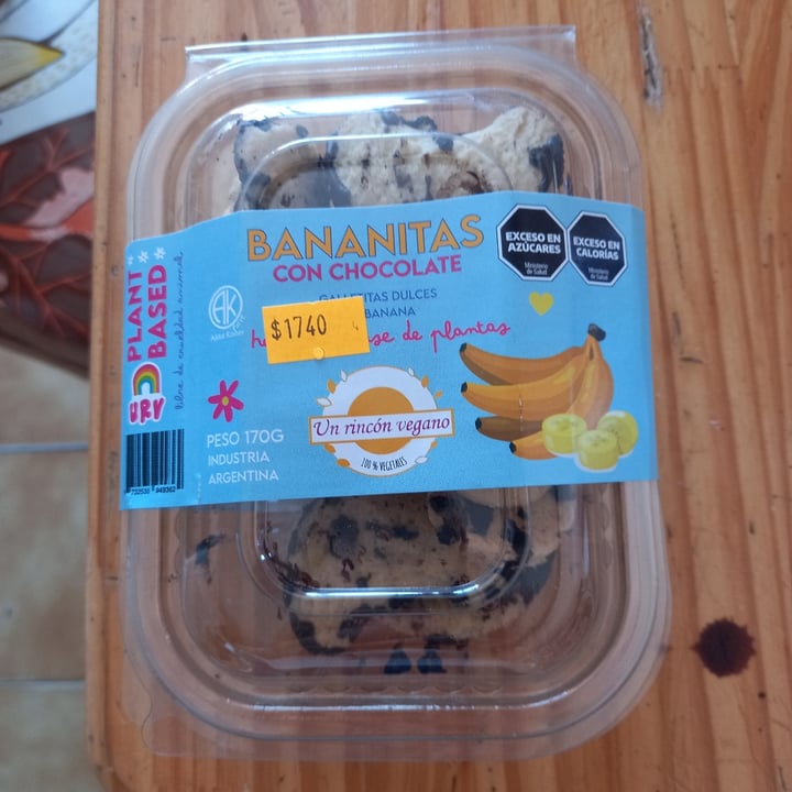 photo of Un Rincón Vegano Bananitas con chocolate shared by @tribelenc on  09 Mar 2024 - review