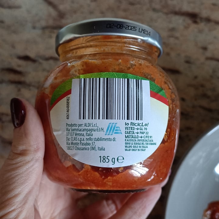 photo of Just Veg! (ALDI Italy) amatriciana di seitan shared by @moniquepn on  27 Oct 2023 - review
