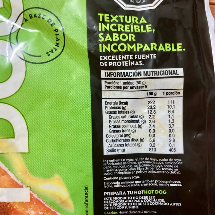 photo of NotCo Not Hotdog shared by @rociiroo on  21 May 2024 - review